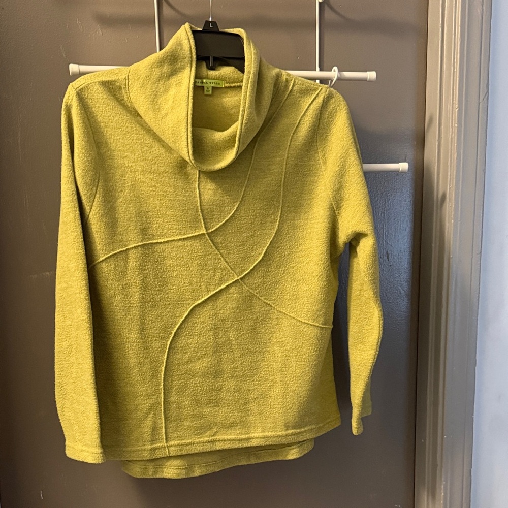 Elegant Cowl Neck Sweater in Mustard Yellow